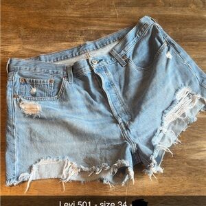 Levi's 501 Jean Shorts